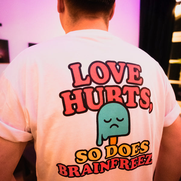 SCHIROCKI – „brainfreeze“ T-Shirt (Weiß)