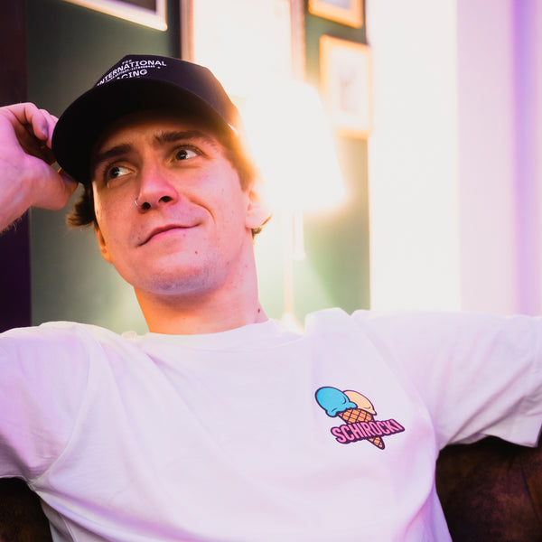 SCHIROCKI – „brainfreeze“ T-Shirt (Weiß)