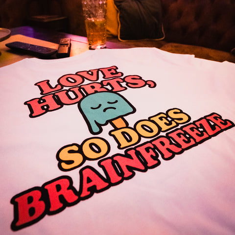 SCHIROCKI – „brainfreeze“ T-Shirt (Weiß)